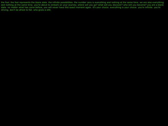 tarot screenshot