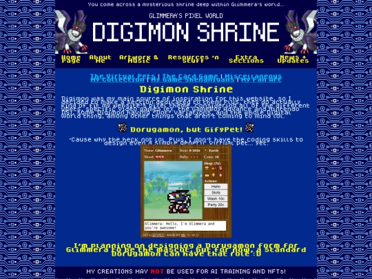 extra_sections/digimon_shrine screenshot