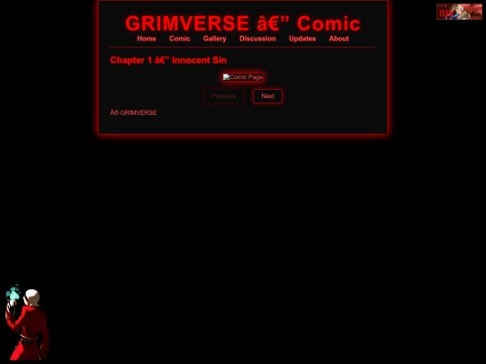 Comic screenshot