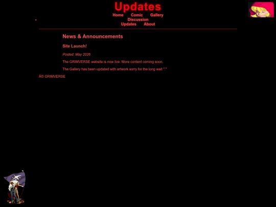 Updates screenshot