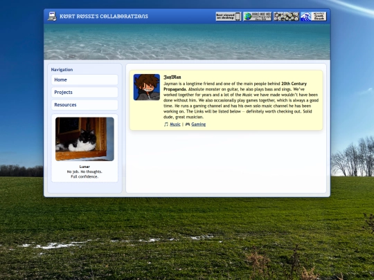 Collaborations screenshot