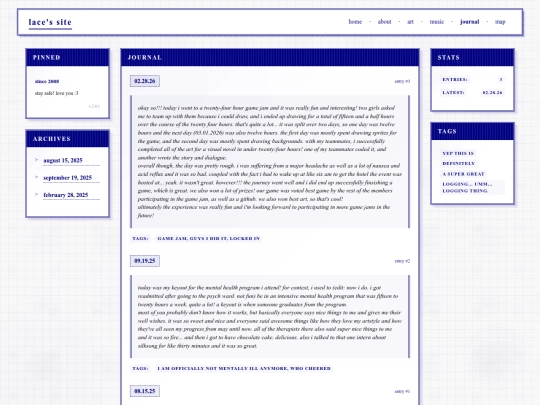 journal screenshot