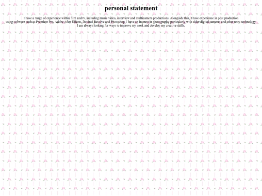 personalstatement screenshot