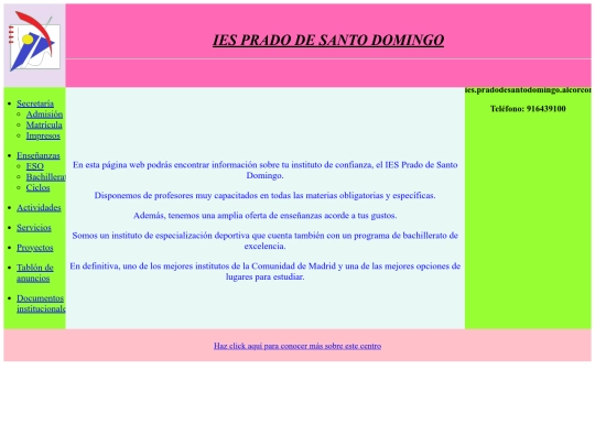 paginaweb screenshot