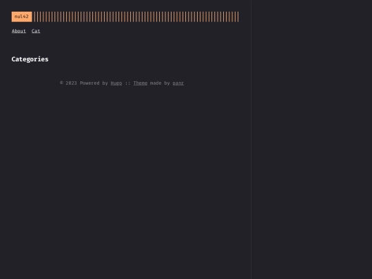 categories screenshot