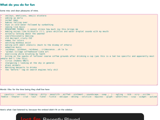about-favorites screenshot