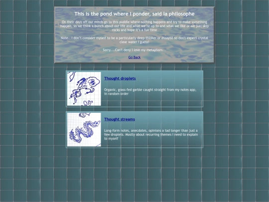 ponderpond/pond screenshot