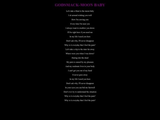 godsmackmoonbaby screenshot