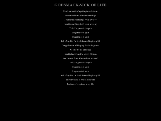 godsmacksickoflife screenshot