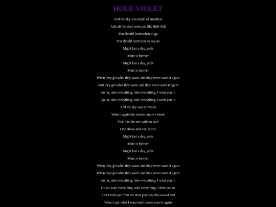 holeviolet screenshot