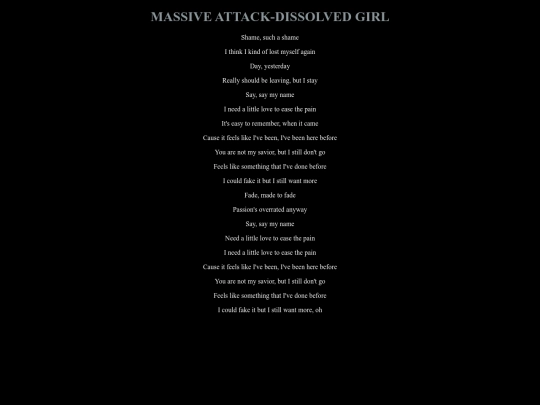 massiveattackdissolvedgirl screenshot