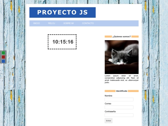proyecto_web/reloj screenshot