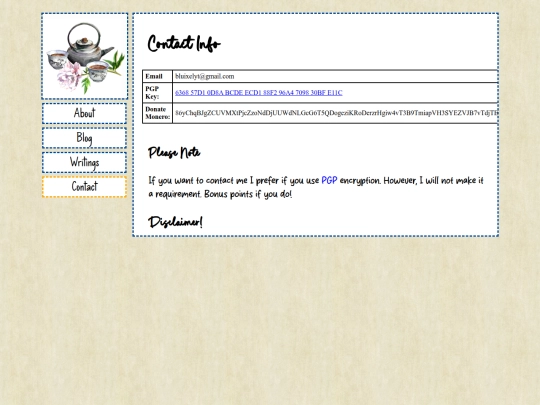 contact screenshot