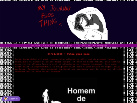 journal/entrytest screenshot
