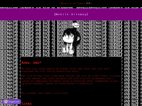 portuguese/ptmobilesitemap screenshot