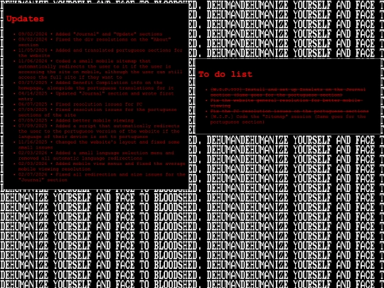 updates screenshot
