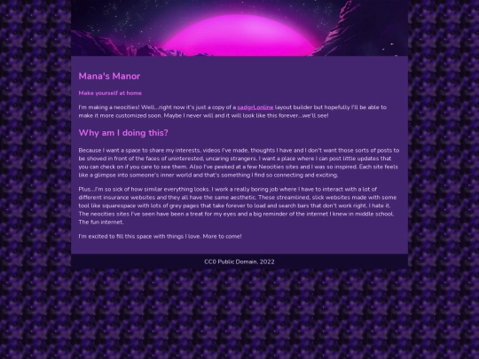 mana screenshot