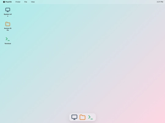 PearOSAureus screenshot