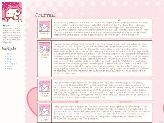 journal screenshot