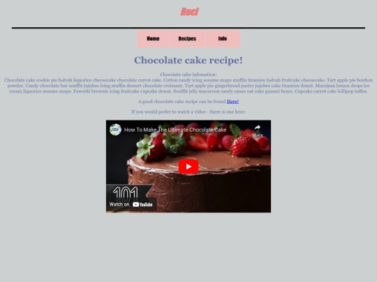 choccake screenshot