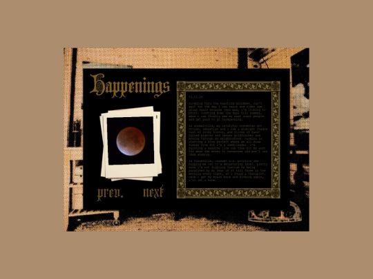 happenings.03.11.26 screenshot