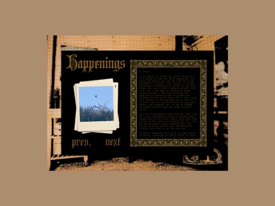 happenings.11.08.25 screenshot