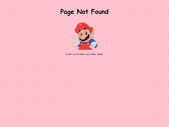 not_found screenshot