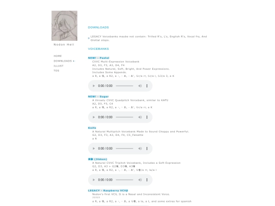 text_menu screenshot
