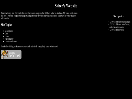 index screenshot