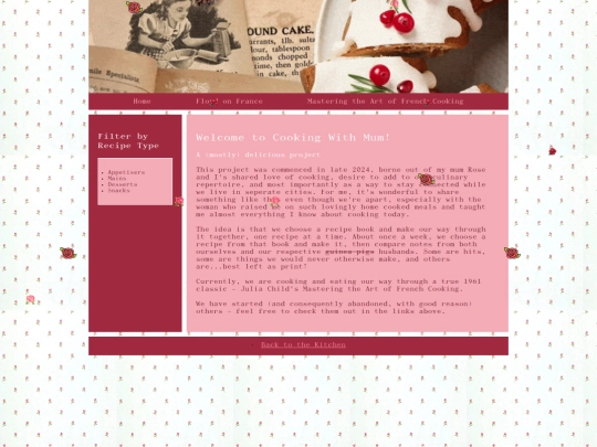 cookingwithmum/home screenshot
