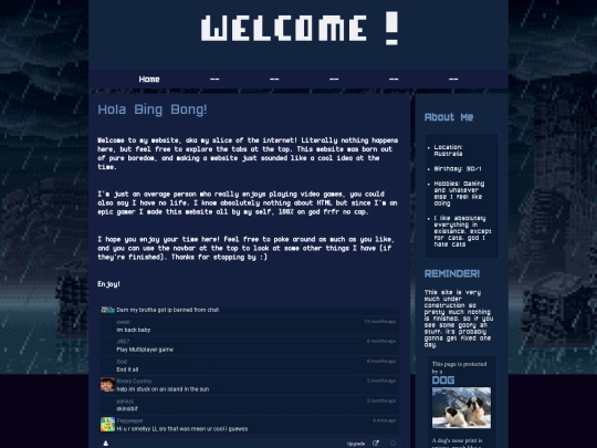 home screenshot