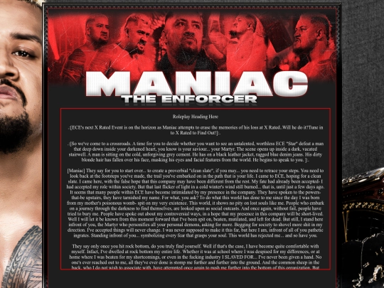 Maniac screenshot