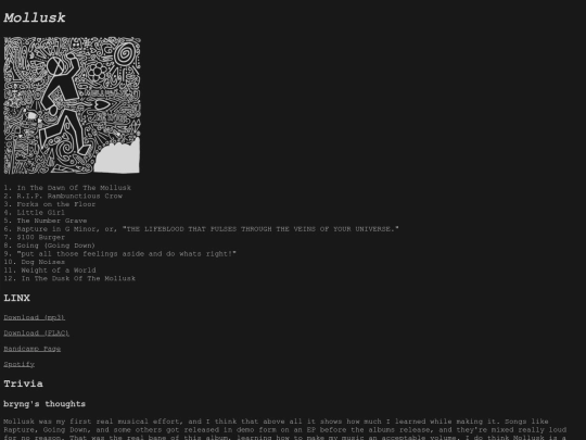 albums/mollusk screenshot