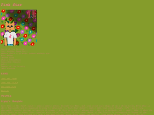 albums/pinkstar screenshot