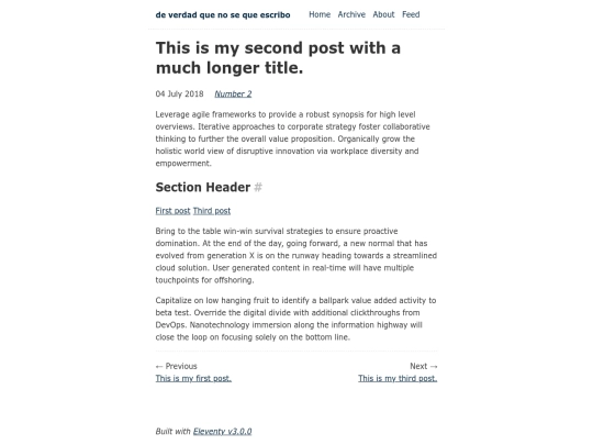 blog/secondpost screenshot