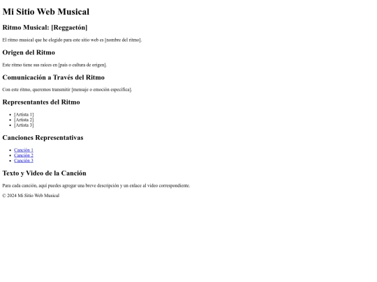 Musica/music screenshot