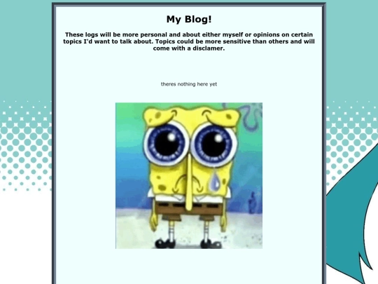 blog screenshot