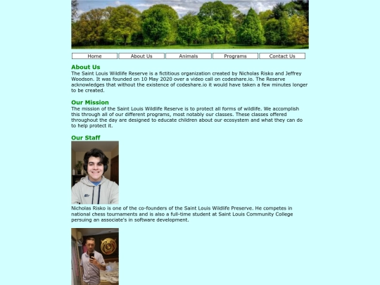 aboutus screenshot