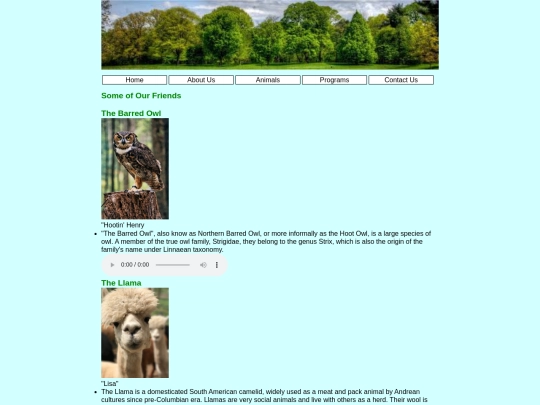 animals screenshot