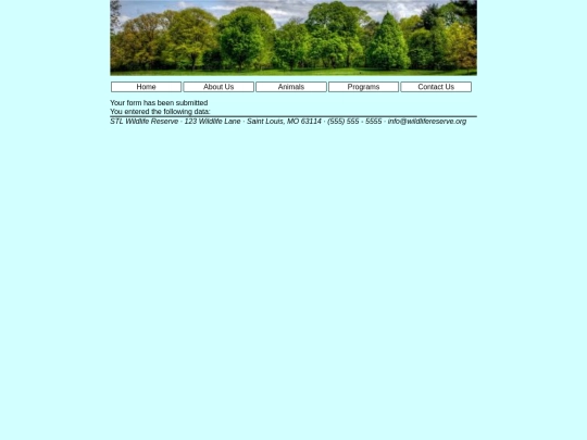 results screenshot