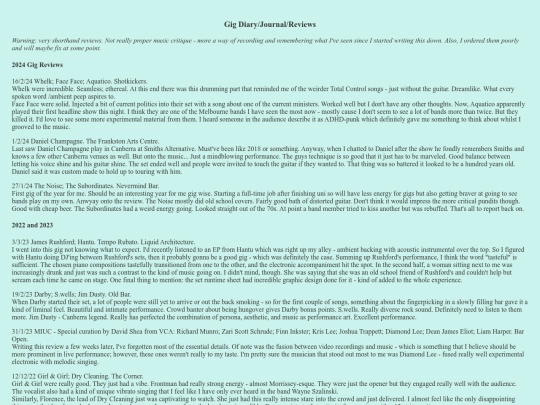 gigreview screenshot