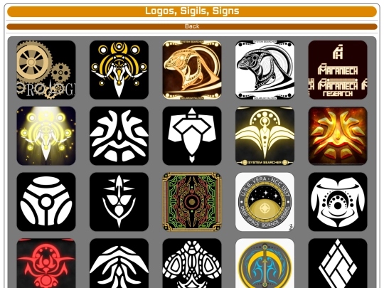 graphics art/logos screenshot