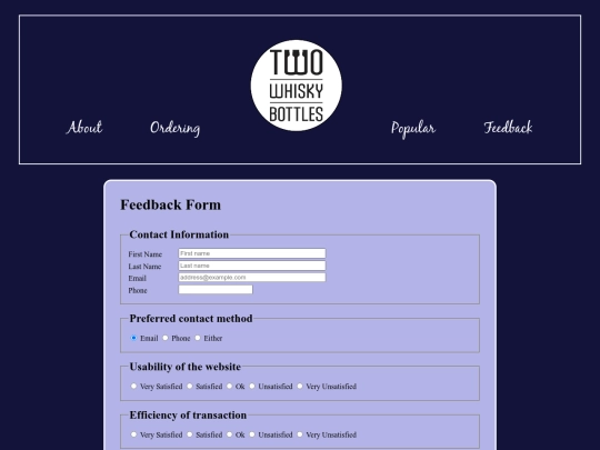 form screenshot