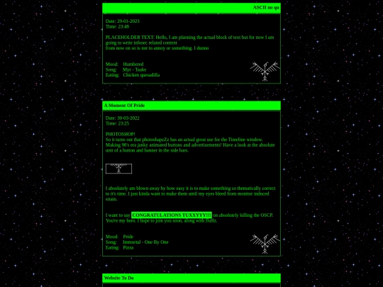 blog screenshot