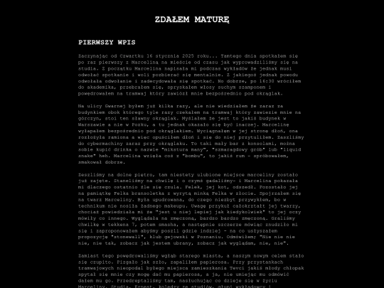 dziennik/19-01-2025 screenshot