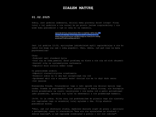 dziennik/28-01-2025 screenshot