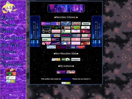 links screenshot