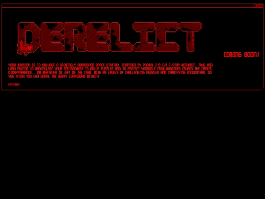 games/derelict screenshot