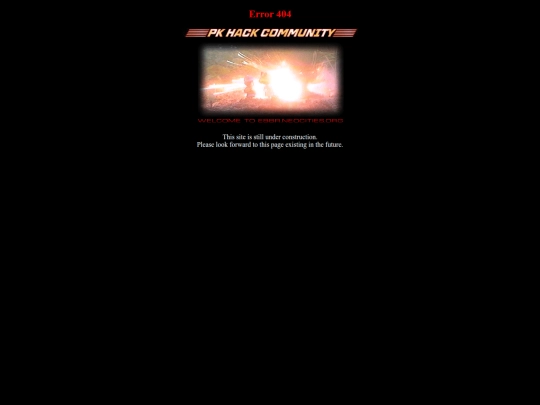 not_found screenshot
