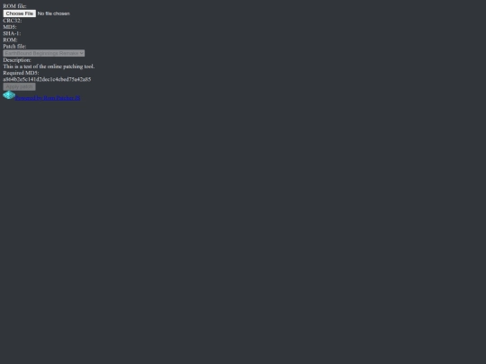 patchertest screenshot